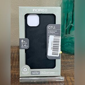 Incipio Cru MagSafe Protective Case in Black, new in box